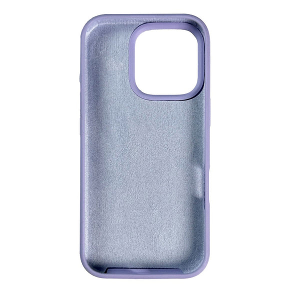 Nudient Base Silicone iPhone 16 Pro Cover - Soft Purple