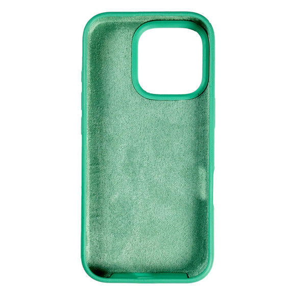 Nudient Base Silicone iPhone 16 Pro Cover - Mint Green
