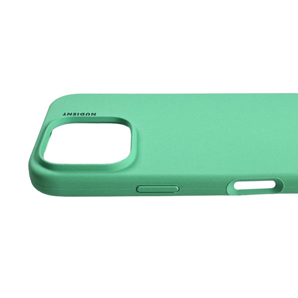 Nudient Base Silicone iPhone 16 Pro Cover - Mint Green