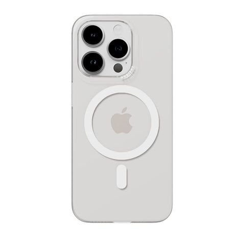 Nudient Thin Case iPhone 15 Pro Cover - MagSafe Kompatibel - Transparent