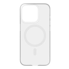 Nudient Thin Case iPhone 15 Pro Cover - MagSafe Kompatibel - Transparent