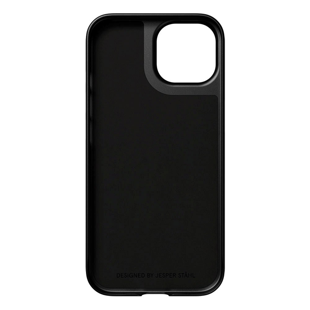 Nudient Thin Case iPhone 15 Cover - MagSafe Kompatibel - Ink Black