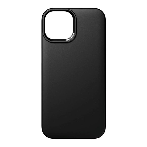 Nudient Thin Case iPhone 15 Cover - MagSafe Kompatibel - Ink Black
