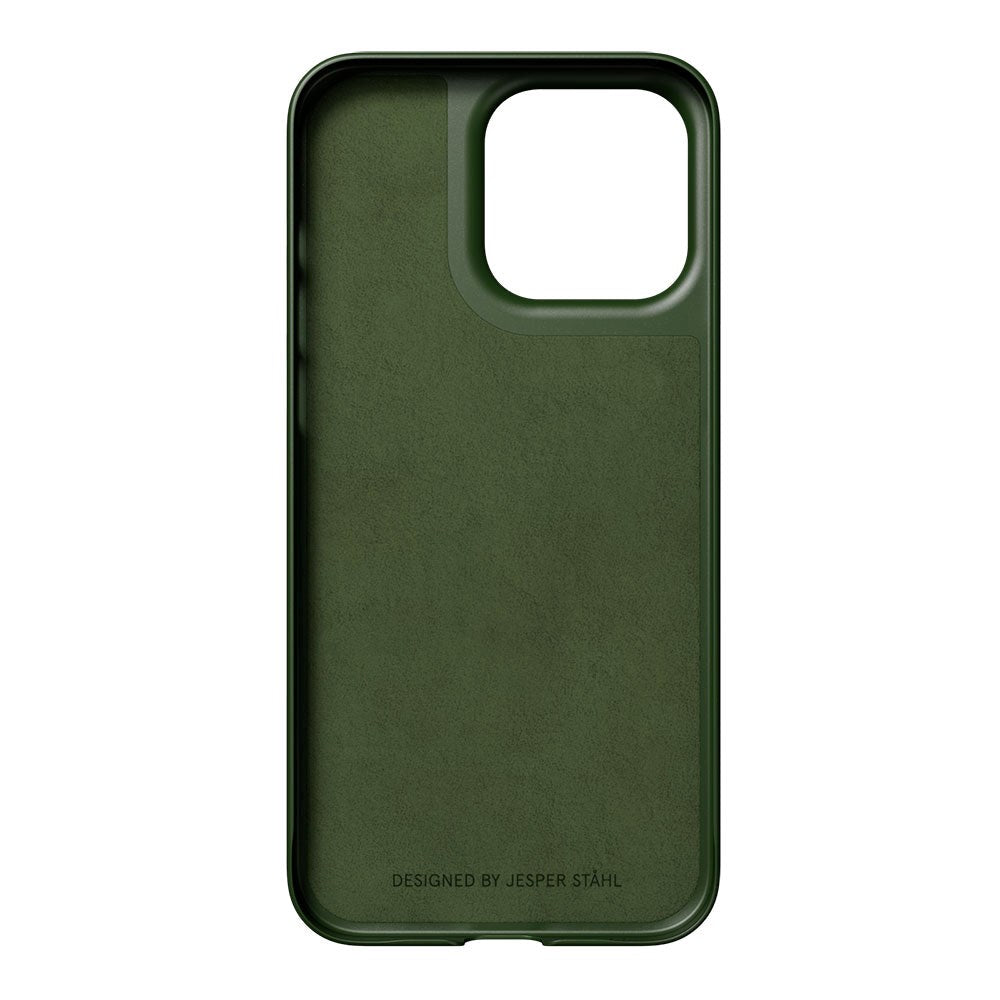 Nudient Thin Case iPhone 15 Pro Max Cover - MagSafe Kompatibel - Pine Green