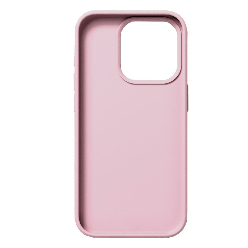 Nudient Base Silicone iPhone 15 Pro Cover - Baby Pink