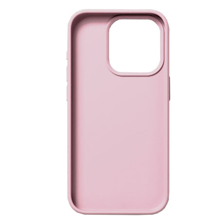 Nudient Base Silicone iPhone 15 Pro Cover - Baby Pink