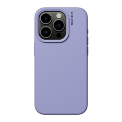 Nudient Base Silicone iPhone 15 Pro Cover - Soft Purple