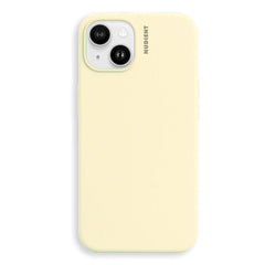 Nudient Base Silicone iPhone 14 Cover - Pale Yellow