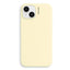 Nudient Base Silicone iPhone 14 Cover - Pale Yellow