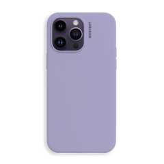 Nudient Base Silicone iPhone 14 Pro Cover - Soft Purple