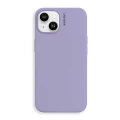 Nudient Base Silicone iPhone 14 Cover - Soft Purple