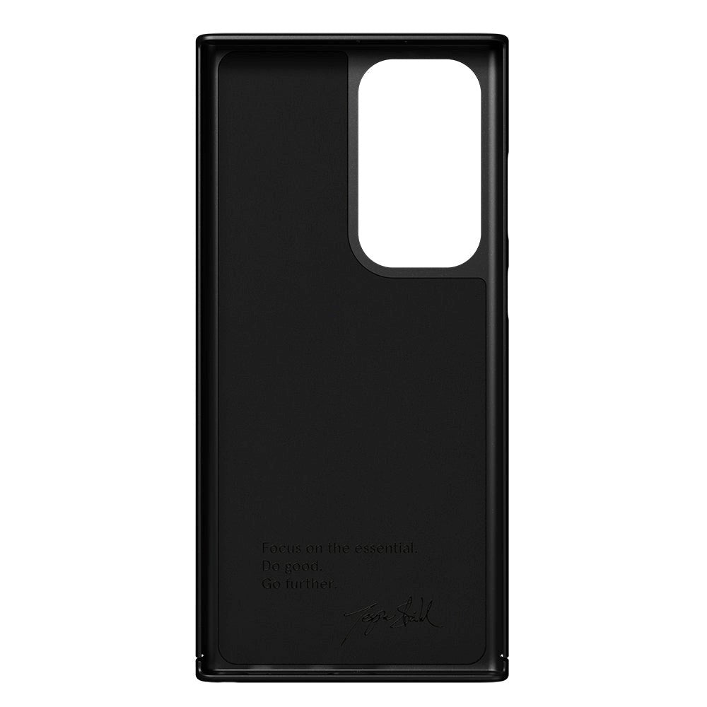 Nudient Thin Case Samsung Galaxy S23 Ultra Cover - Ink Black