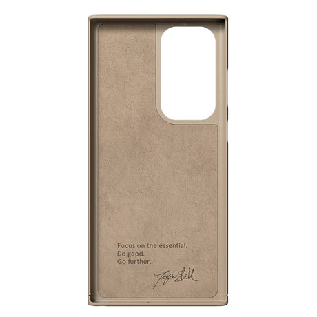 Nudient Thin Case Samsung Galaxy S23 Ultra Cover - Clay Beige
