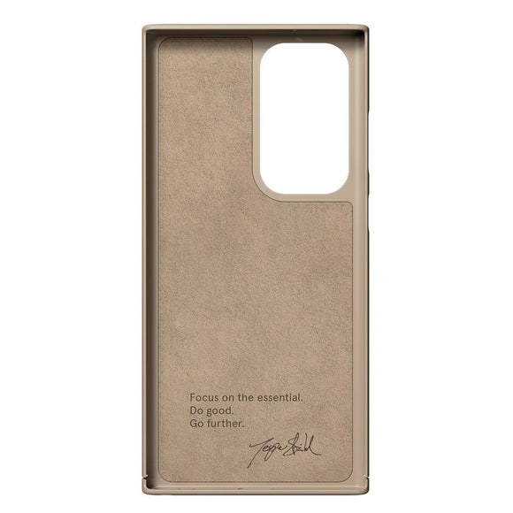 Nudient Thin Case Samsung Galaxy S23 Ultra Cover - Clay Beige