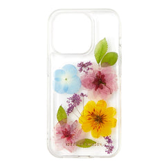 iDeal Of Sweden iPhone 14 Pro Clear Case - Summer Blossom