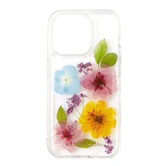 iDeal Of Sweden iPhone 15 Pro Clear Case - Summer Blossom