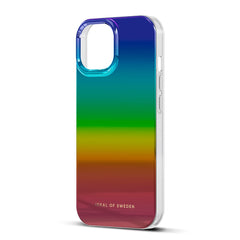 iDeal Of Sweden iPhone 15 Mirror Case - Rainbow