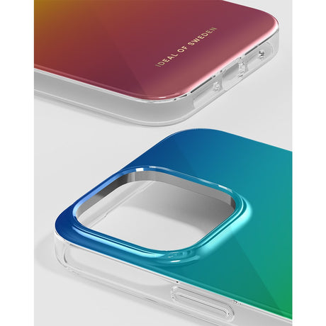 iDeal Of Sweden iPhone 14 Pro Mirror Case - Rainbow