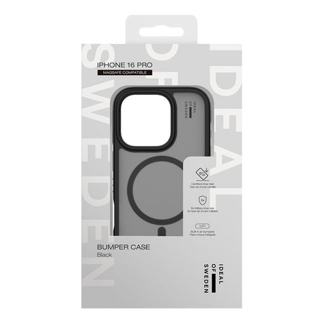iDeal Of Sweden iPhone 16 Pro Ideal Bumper Case - MagSafe Kompatibel - Black