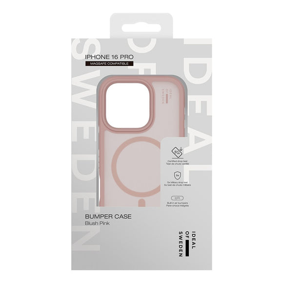 iDeal Of Sweden iPhone 16 Pro Ideal Bumper Case - MagSafe Kompatibel - Blush Pink