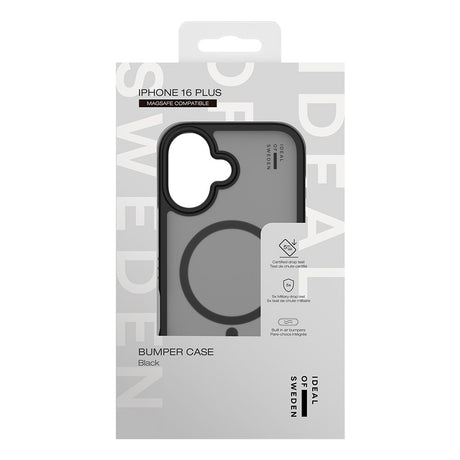 iDeal Of Sweden iPhone 16 Plus Ideal Bumper Case - MagSafe Kompatibel - Black