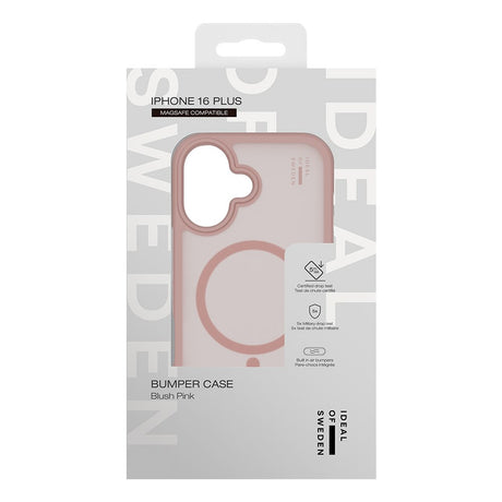 iDeal Of Sweden iPhone 16 Plus Ideal Bumper Case - MagSafe Kompatibel - Blush Pink