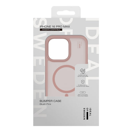 iDeal Of Sweden iPhone 16 Pro Max Ideal Bumper Case - MagSafe Kompatibel - Blush Pink