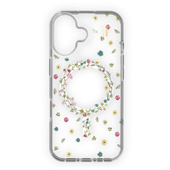 iDeal Of Sweden iPhone 16 Clear Case - MagSafe Kompatibel - Petite Floral