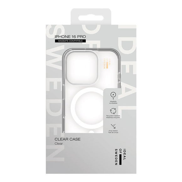 iDeal Of Sweden iPhone 16 Pro Clear Case - MagSafe Kompatibel - Clear