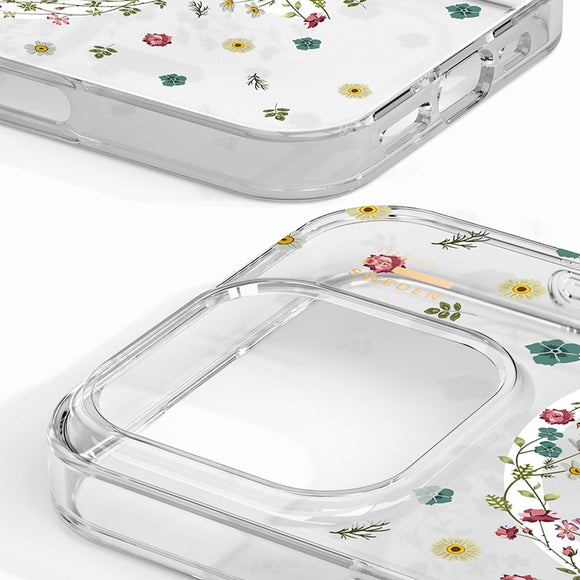 iDeal Of Sweden iPhone 16 Pro Clear Case - MagSafe Kompatibel - Petite Floral