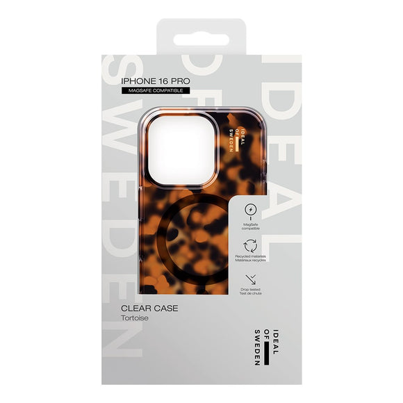 iDeal Of Sweden iPhone 16 Pro Clear Case - MagSafe Kompatibel - Tortoise