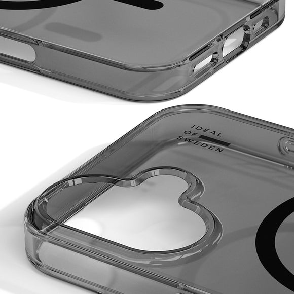 iDeal Of Sweden iPhone 16 Plus Clear Case - MagSafe Kompatibel - Tinted Black