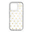 iDeal Of Sweden iPhone 16 Pro Max Clear Case - MagSafe Kompatibel - Golden Hearts
