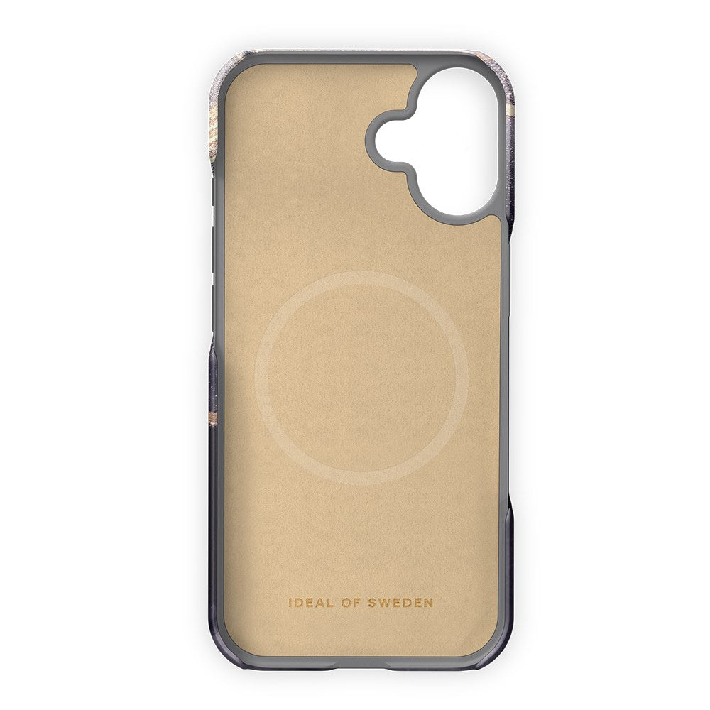 iDeal Of Sweden iPhone 16 Fashion Case - MagSafe Kompatibel - Golden Twilight Marble