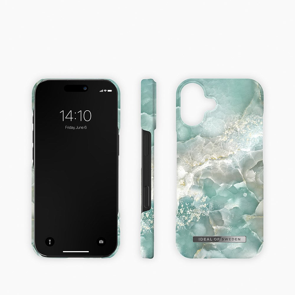 iDeal Of Sweden iPhone 16 Fashion Case - MagSafe Kompatibel - Azura Marble