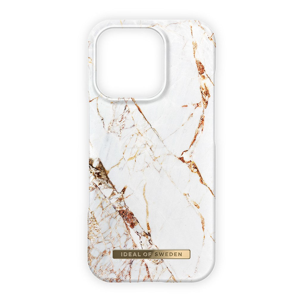 iDeal Of Sweden iPhone 16 Pro Fashion Case - MagSafe Kompatibel - Carrara Gold