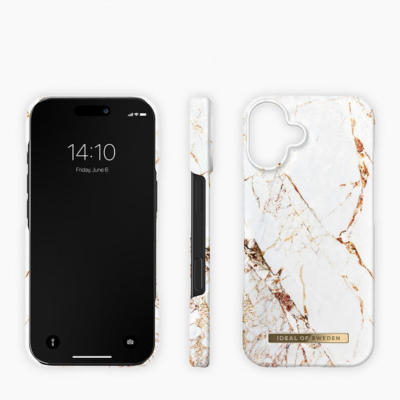 iDeal Of Sweden iPhone 16 Plus Fashion Case - MagSafe Kompatibel - Pastel Marble