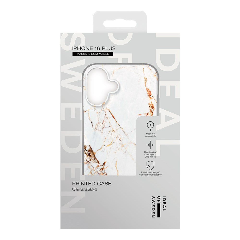 iDeal Of Sweden iPhone 16 Plus Fashion Case - MagSafe Kompatibel - Pastel Marble