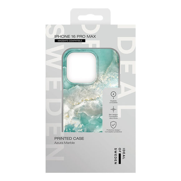 iDeal Of Sweden iPhone 16 Pro Max Fashion Case - MagSafe Kompatibel - Azura Marble