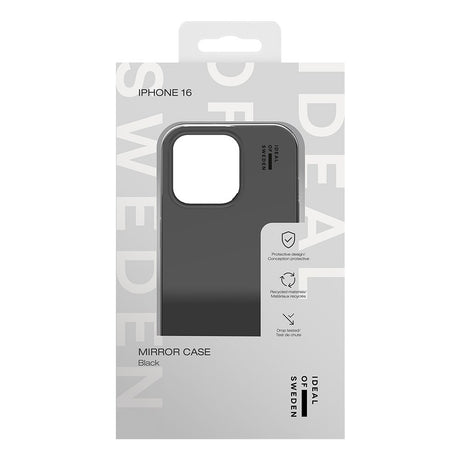 iDeal Of Sweden iPhone 16 Mirror Case - Mirror Black