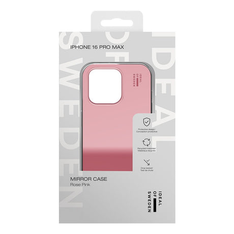 iDeal Of Sweden iPhone 16 Pro Max Mirror Case - Mirror Rose Pink