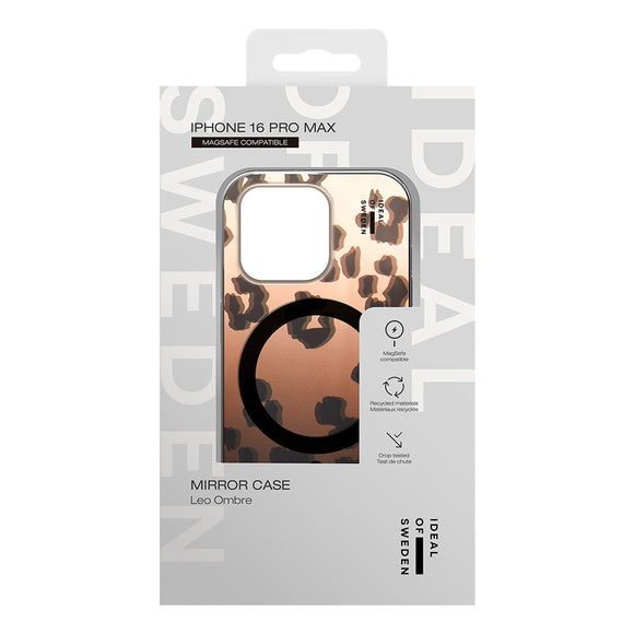iDeal Of Sweden iPhone 16 Pro Max Mirror Case - MagSafe Kompatibel - Leo Ombre