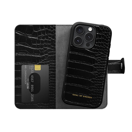 iDeal Of Sweden iPhone 16 Pro Magnet Wallet+ - Croco