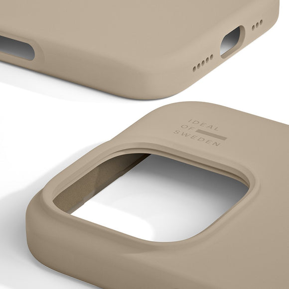 iDeal Of Sweden iPhone 16 Pro Silicone Case - MagSafe Kompatibel - Beige