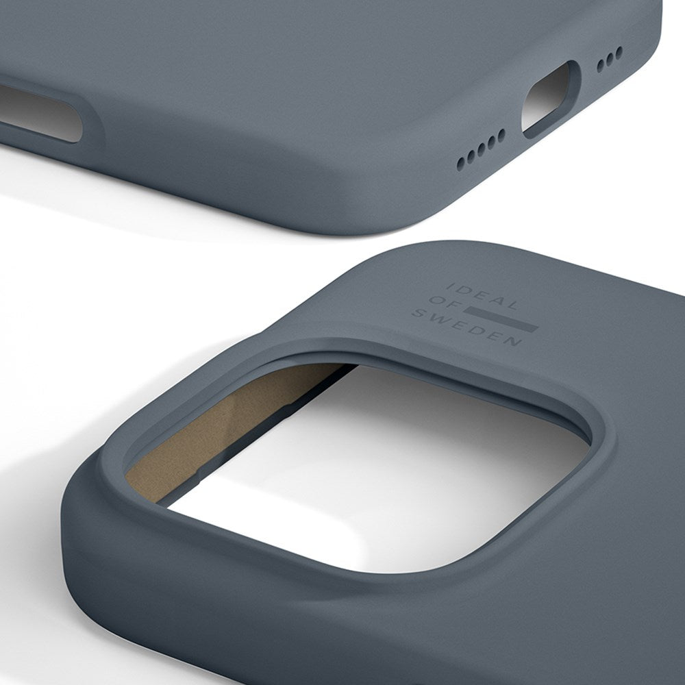 iDeal Of Sweden iPhone 16 Pro Silicone Case - MagSafe Kompatibel - Midnight Blue