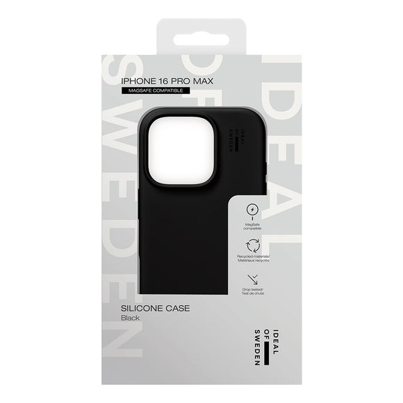 iDeal Of Sweden iPhone 16 Pro Max Silicone Case - MagSafe Kompatibel - Black