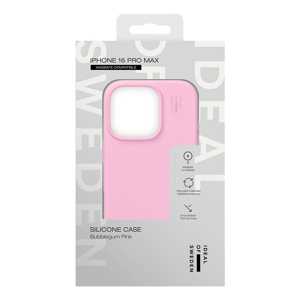 iDeal Of Sweden iPhone 16 Pro Max Silicone Case - MagSafe Kompatibel - Bubble Gum