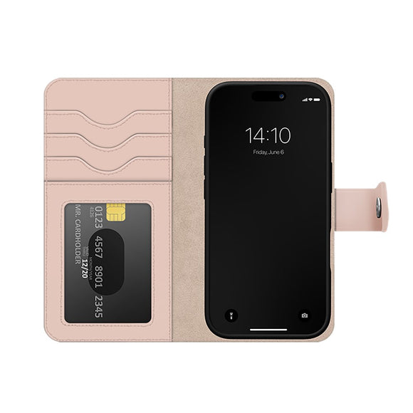 iDeal Of Sweden iPhone 16 Pro Magnet Wallet+ - Pink