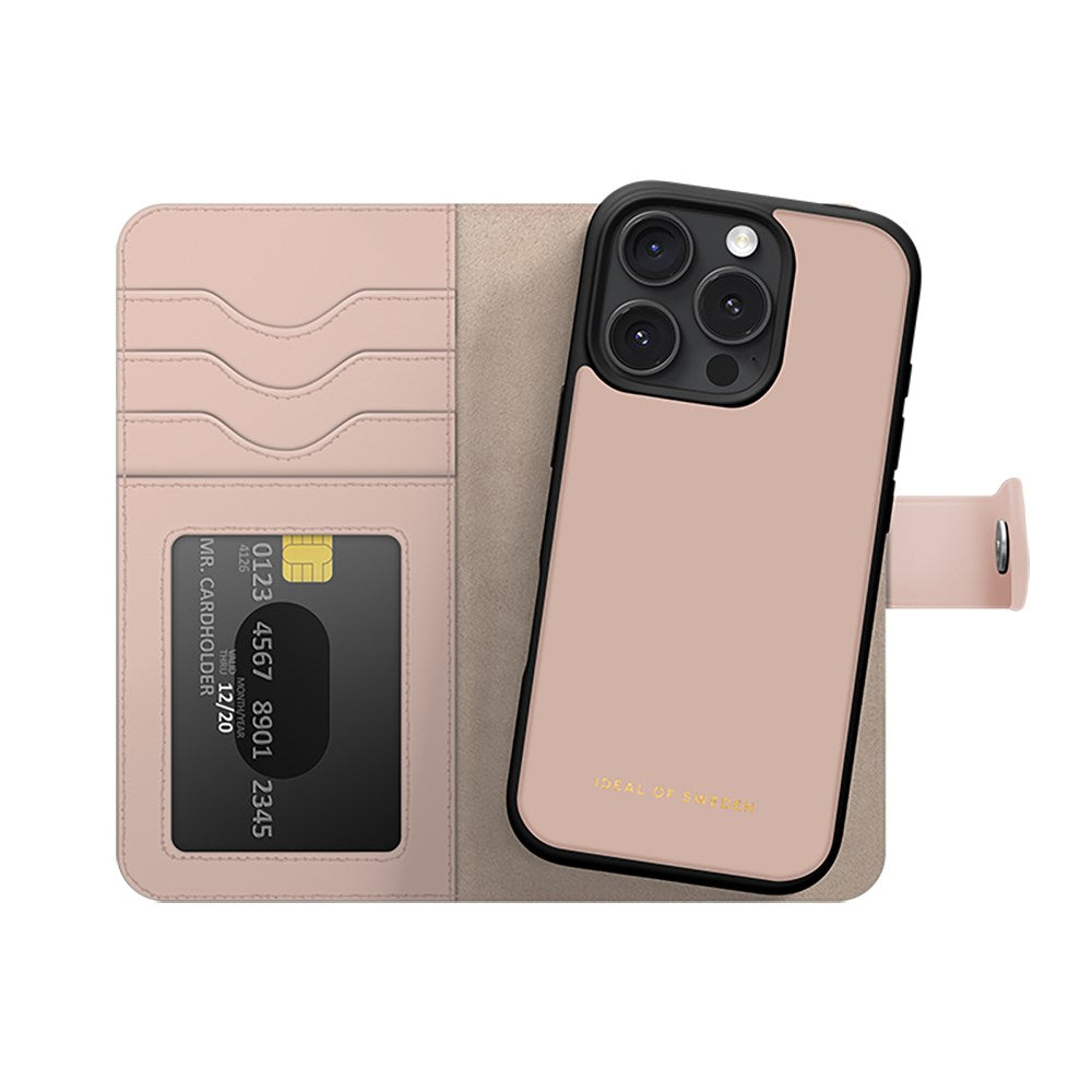 iDeal Of Sweden iPhone 16 Pro Magnet Wallet+ - Pink