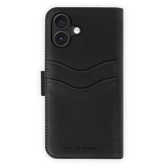 iDeal Of Sweden iPhone 16 Plus Magnet Wallet+ - Black
